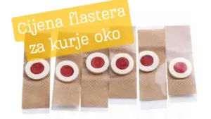 Cijena flaster za kurje oko 